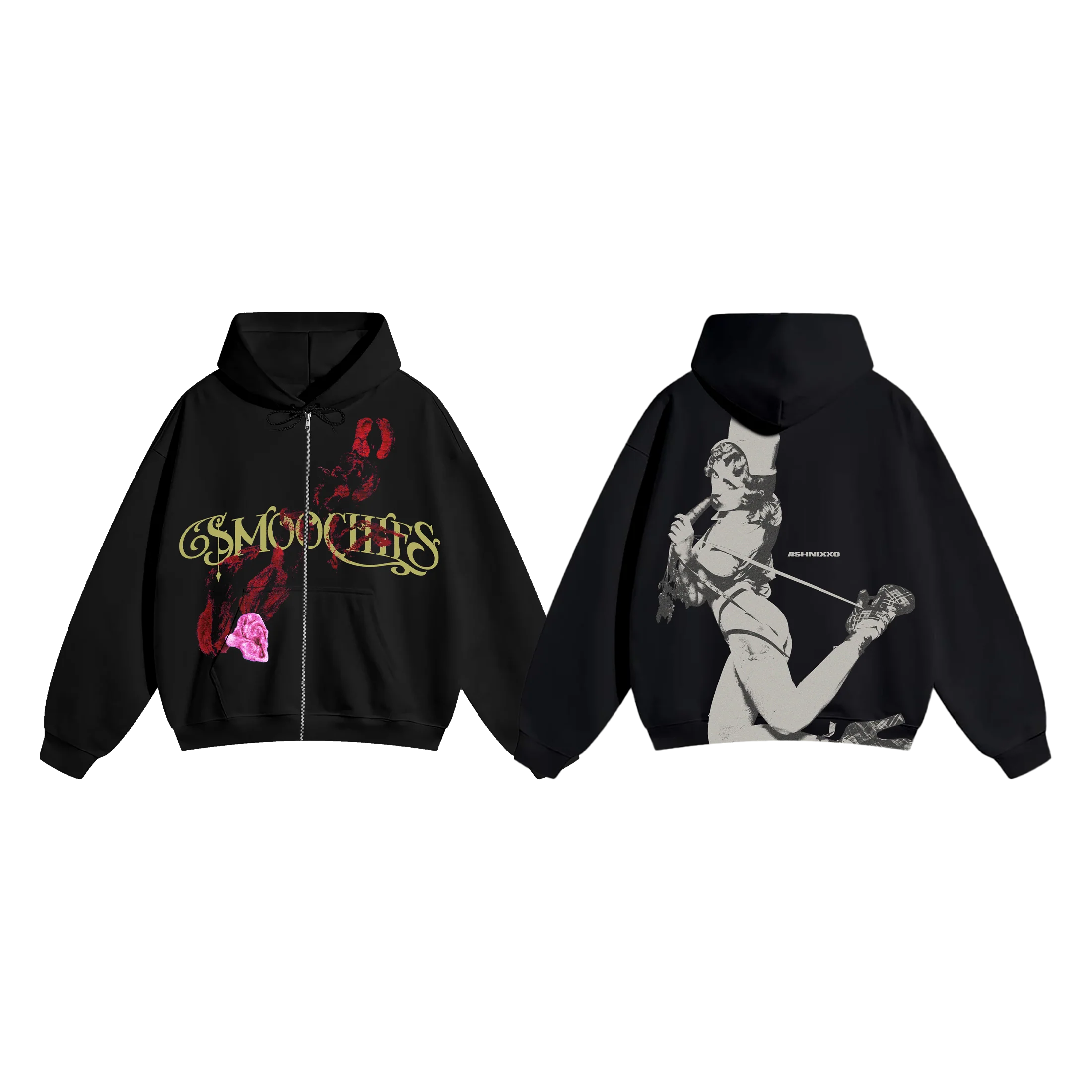 Smoochies Zip Hoodie - Image 3